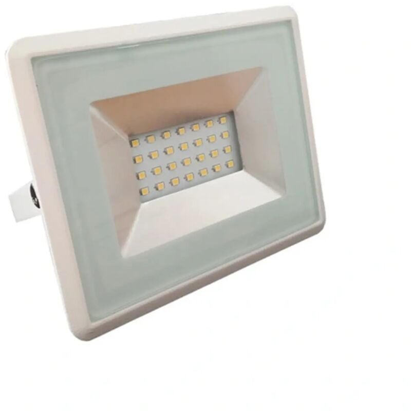 Faro led da esterno proiettore ip65 slim bianco caldo bianco 20 watt f