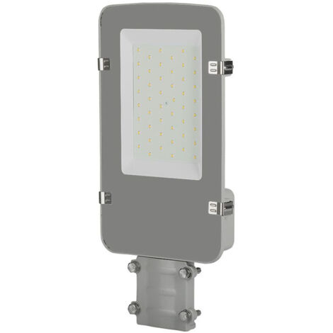 V-TAC PRO VT-30ST 30W LED-Straßenlicht grau Farbe Samsung Chip kaltweiß 6500K schlank IP65 - sku 215261
