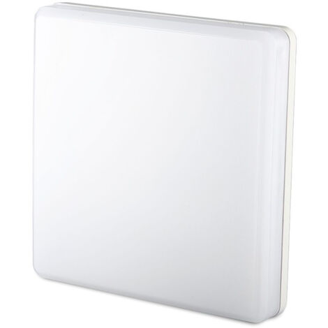 V-TAC PRO VT-8033 15W quadratische LED-Deckenleuchte weiß 110lm/w warmes Licht 3000K IP44 IK08 - sku 2113909