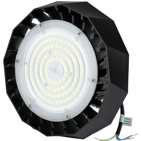 V-TAC PRO VT-9-103 100W LED Industrieleuchten UFO chip samsung smd neutralweiß 4000K dimmbar schwarzer Körper IP65 - SKU 583