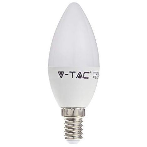 AMPOULES LED V-TAC E14 VT-2076 SAVER PACK LAMPE BOUGIE MINI GLOBE SKU (7263 ? 7264 ? 7265) (BLANC CHAUD)