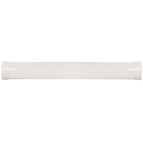 V-TAC - Réglette LED prismatique - 120lm/w - IP20 - Blanc - 10W - 1000 Lumens - 3000K - 30CM
