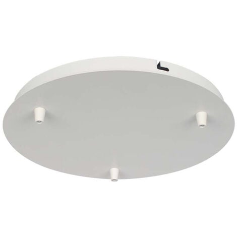 Kit rosone per lampadari in ceramica a 7 fori