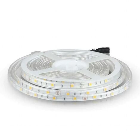 V-TAC ruban LED RGB SMD5050 IP65 5m 12V 30LED/m 70lm
