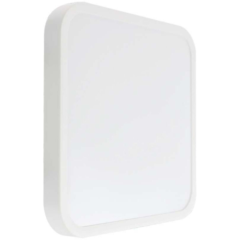 18w Quadratische Led-deckenleuchte Rahmen Weiß Warmweiß Ip44 - V-tac