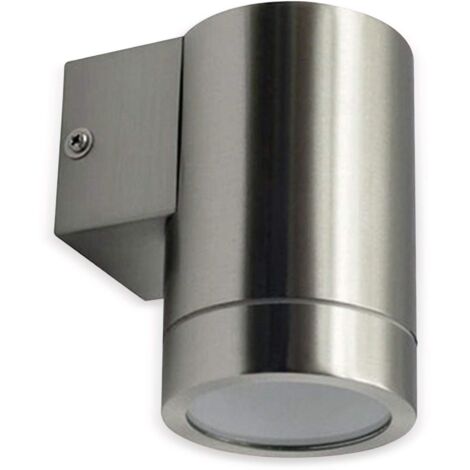 V-TAC Runder LED-Wandstrahler GU10 (max. 35 W) Metallicfarbe IP44