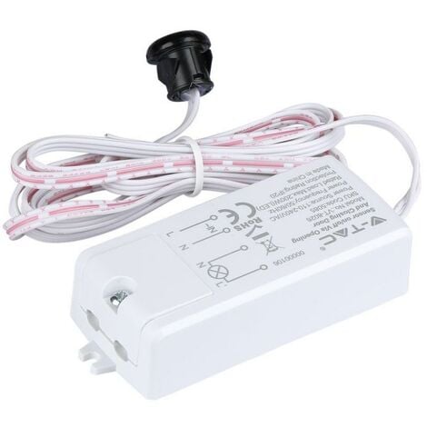 V-TAC Sensore di movimento infrarossi 30° attivazione ON/OFF apertura/chiusura porta IP20 Mod VT-8026 sku 5085