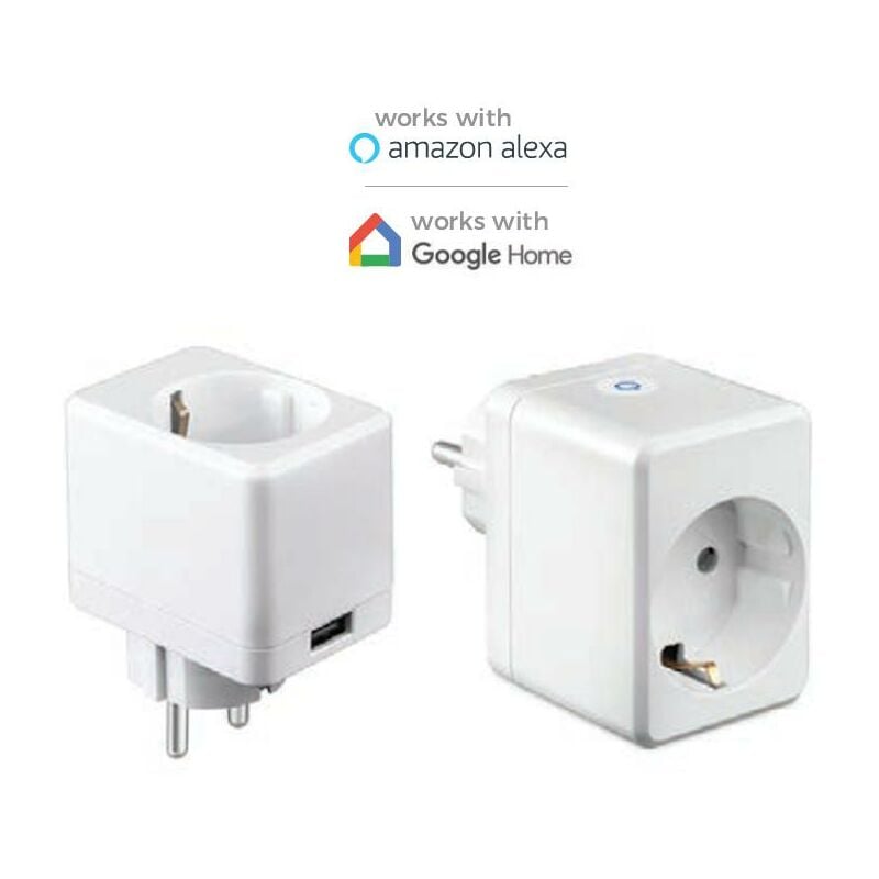 Image of Wifi mini plug usb port amazon alexa & google home compatible