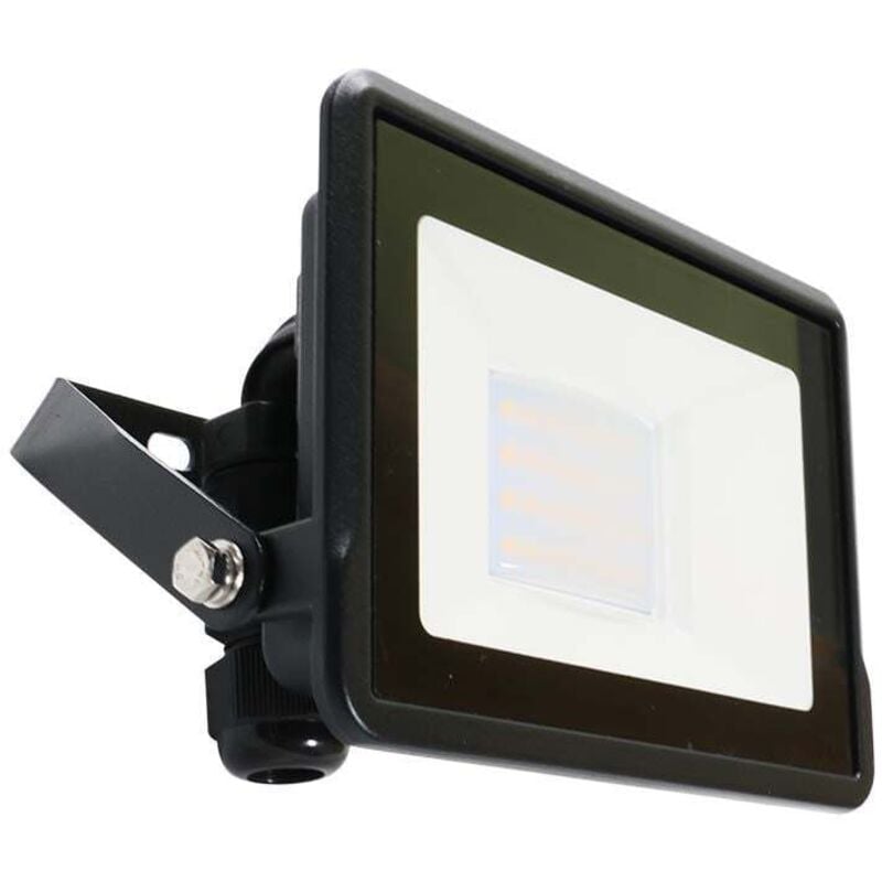 Projecteur LED intelligent - IP65 - Noir - 20W - 1500 Lumens - RGB + 3000K - 6500K