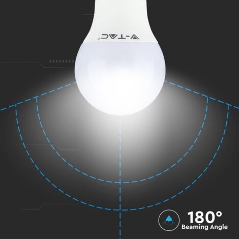 V-TAC SMART VT-2234 ampoule LED 3.5W E14 P45 RGB+W blanc neutre 4000K avec télécommande RF - sku 2776