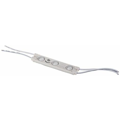 V-TAC SMD2835 LED-Modul 1W 100LM/W 12V 3 LEDs Rot IP65 Lötdrähte
