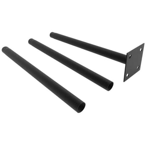 V-TAC Mât en aluminium moulé 3M IP65 Noir