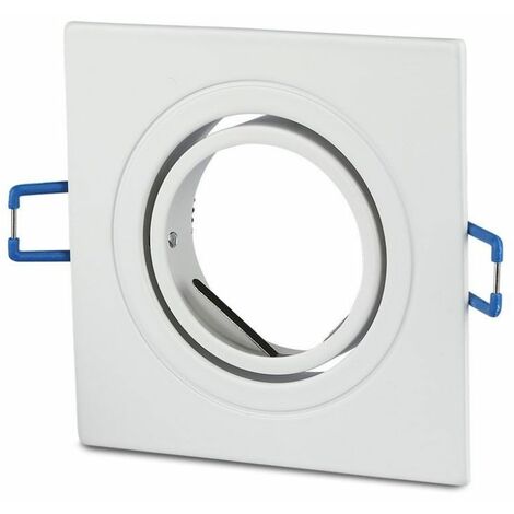 PortaAmpoule LED V-TAC da fleur Carr� GU10 et GU5.3 (MR16) Orientable