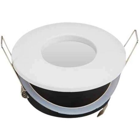 V-Tac – Spot led encastrable étanche rond blanc mat IP54 – Compatible GU10 et GU5.3 – Dimensions 84x38mm – 3613 - VT-787RD