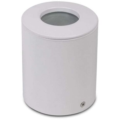 V-TAC spot tube saillie GU10 rond blanc IP54 82x101