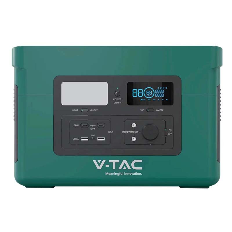 V-tac - Centrale électrique portable - 1000W