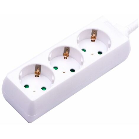 V-TAC VT-1103-3 Steckdosenleiste 3-fach Schuko 16A EU standard 3680W 3m Kabel - sku 8755