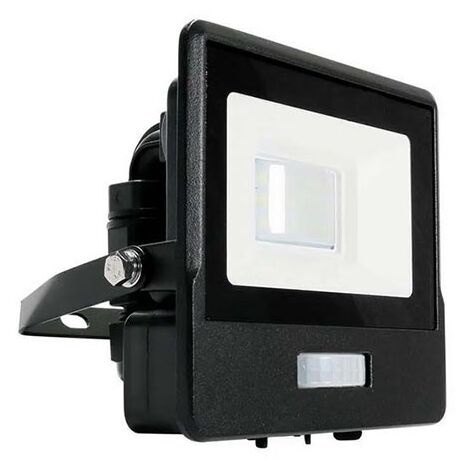 V-Tac VT-787-10 Lampada da Muro LED 10W con Pannello Solare e Sensore  Colore Nero - SKU 9869