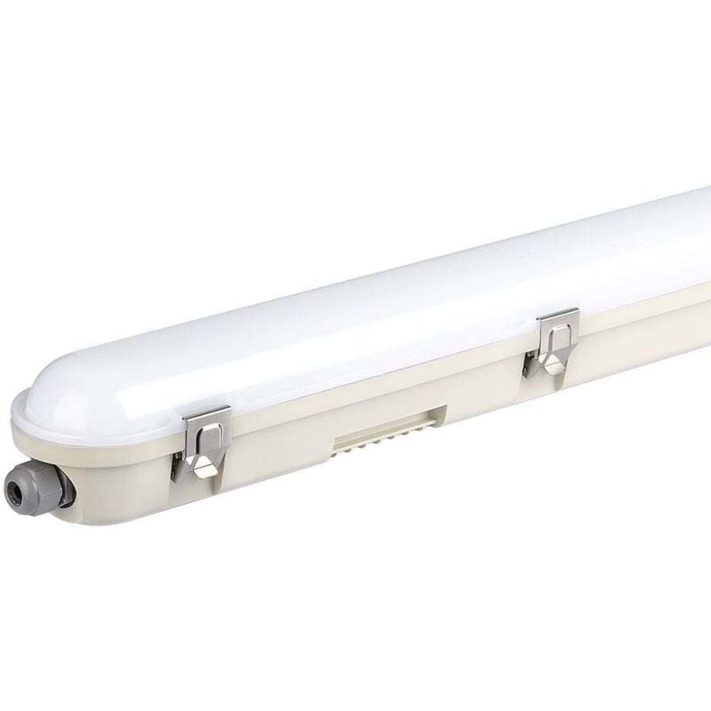Réglette led avec capteur - étanche - Samsung - IP65 - Milky Cover - 36W - 4320 Lumens - 4000K - 120CM