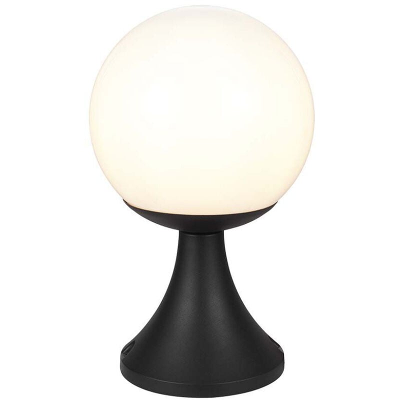 Earth led Lamp with Portalamp E27Opaque Noir Couleur h : 350mm IP44