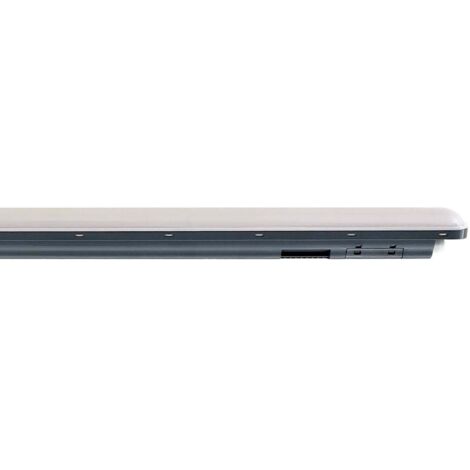 V-Tac VT-1253S plafonnier LED étanche gris mat 36W