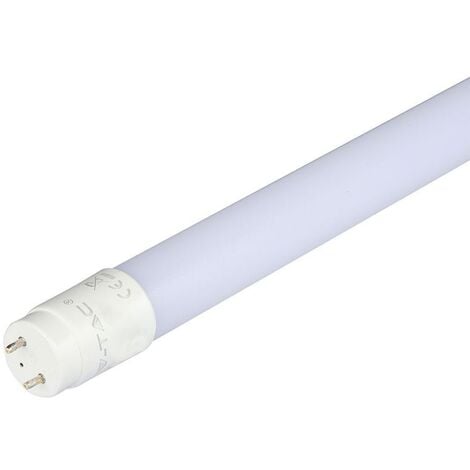 V-TAC VT-1277 Tube néon Led 18W T8 G13 120cm blanc froid 6500k en nanoplastique sku 216264