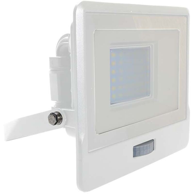Projecteur led - Samsung - Capteur pir - IP65 - Blanc - 30W - 2340 Lumens - 6500K