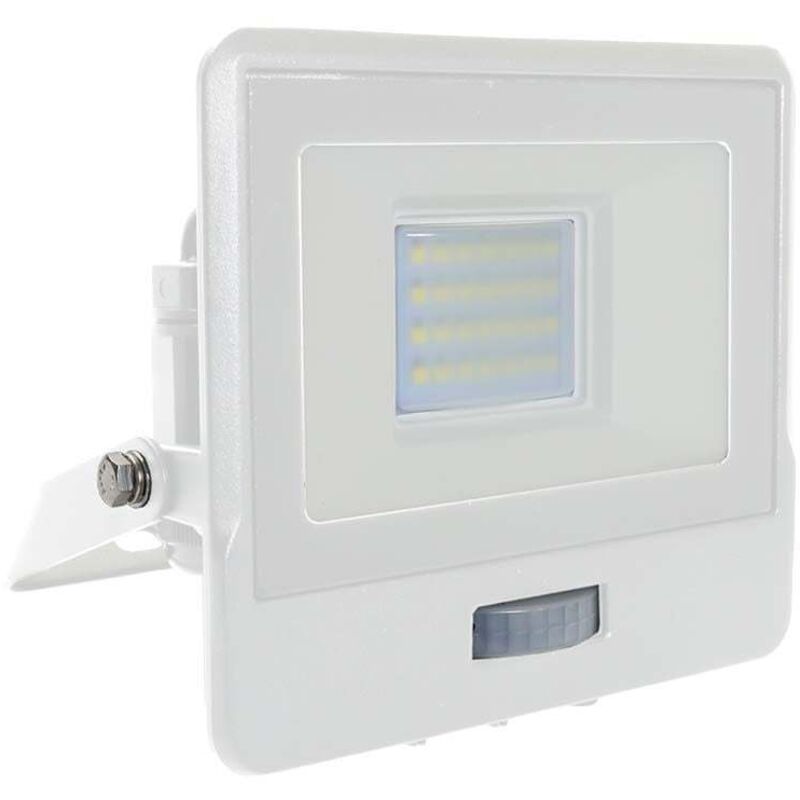 Projecteur led - Samsung - Capteur pir - IP65 - Blanc - 20W - 1510 Lumens - 4000K