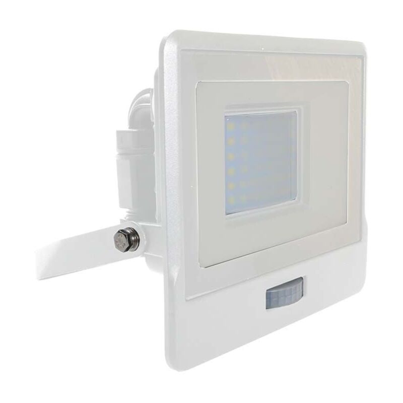 Projecteur led - Samsung - Capteur pir - IP65 - Blanc - 30W - 2340 Lumens - 4000K