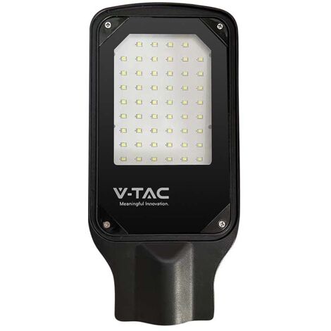 V-TAC VT-15035ST LED-Straßenleuchte SMD 30W Schwarzes Farblicht 6500K IP65 - 10207