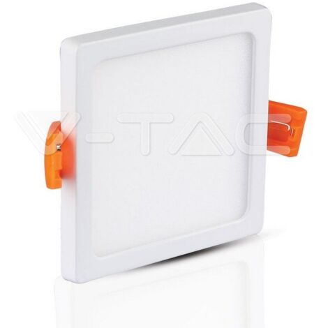 V-TAC VT-1515 Pannello LED 15W Montaggio ad Incasso Quadrato Bianco caldo - 3000K