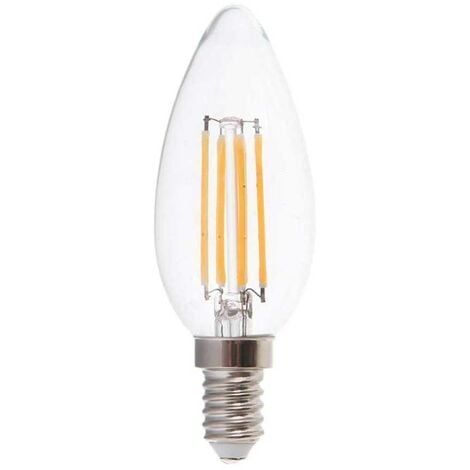 V-TAC Lampadina LED E14 5.5W 110LM/W Candela Filamento 4000K Dimmerabile