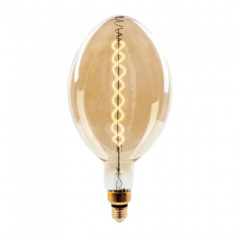 V-Tac VT-2168D 8W LED Lampe vintage xl BF180 Doppel spiral-Glühfaden bernsteinglas 2000K E27 Dimmbar – SKU 7463