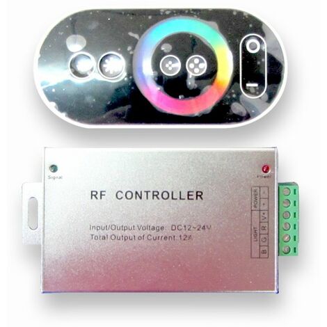 V-TAC VT-2405 RF Controller für LED-Streifen RGB mit Touch-Fernbedienung - SKU 3312