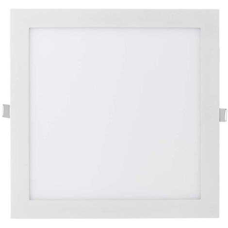 V-TAC VT-2407 mini panneau led encastré 24W lumière carrée blanc chaud 3000k sku 214887