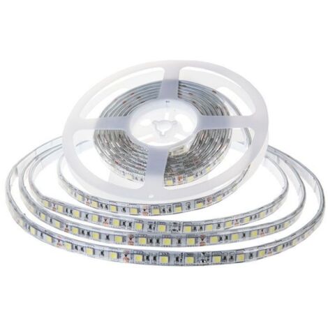 V-TAC VT-2835 bande strip led SMD2835 120LEDs/m 24V 10M blanc chaud 3000K IP65 étanche - SKU 2625