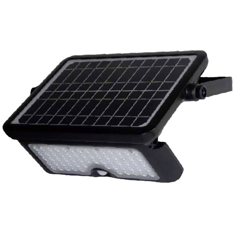 V-tac - 9869 VT-787-10 Projecteur de jardin solaire led 10.00 w noir
