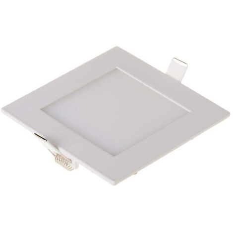 V-TAC VT-307SQ 3 W Einbau-Mini-Quadrat-LED-Panel, weiße Farbe, 130 lm, 120 ° natürliches weißes Licht, 4000 K, Artikelnummer 216296