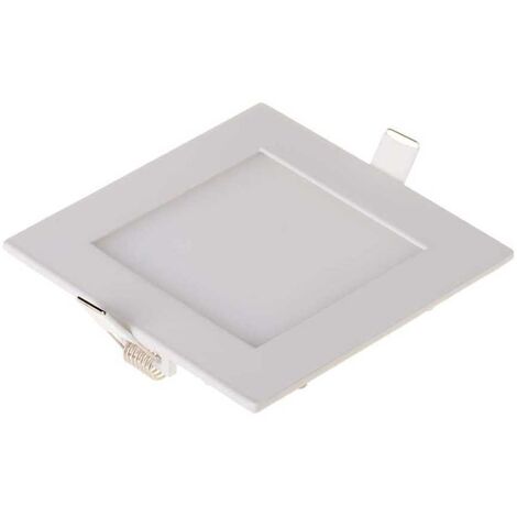 V-TAC VT-307SQ Mini Pannello LED quadrato 3W da incasso colore bianco 130lm 120° luce bianco naturale 4000K sku 216296