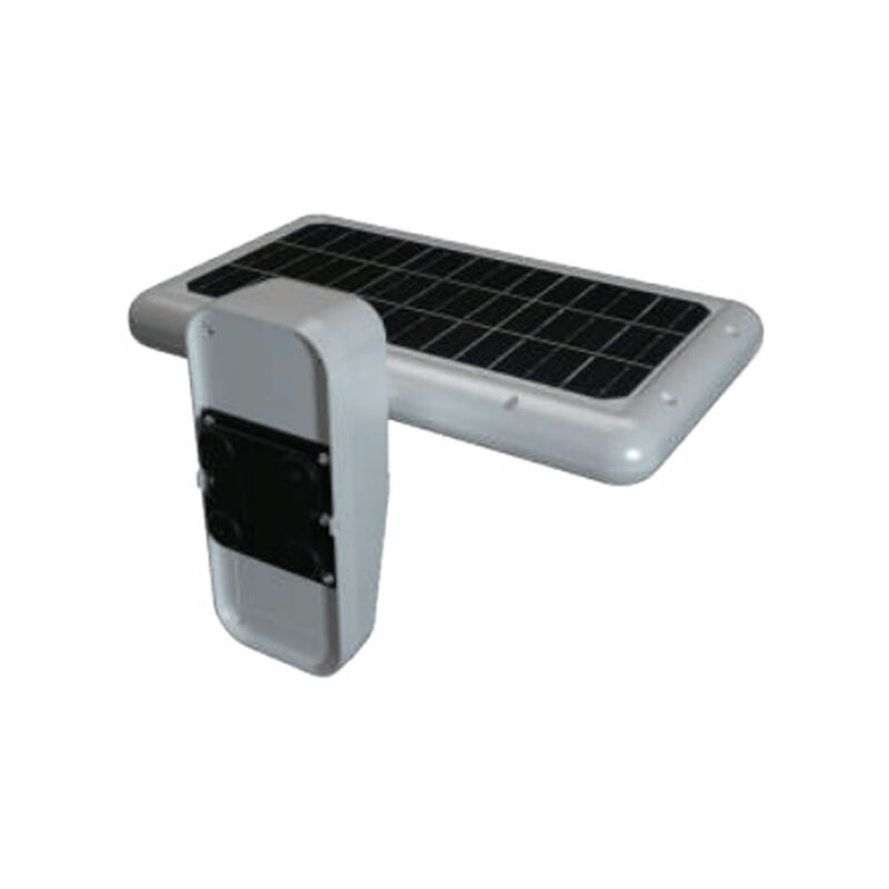 Lampe solaire murale led rectangulaire 15W avec batterie LiFePO4 3.2V Couleur Blanc cct : 6000K+4000K IP65