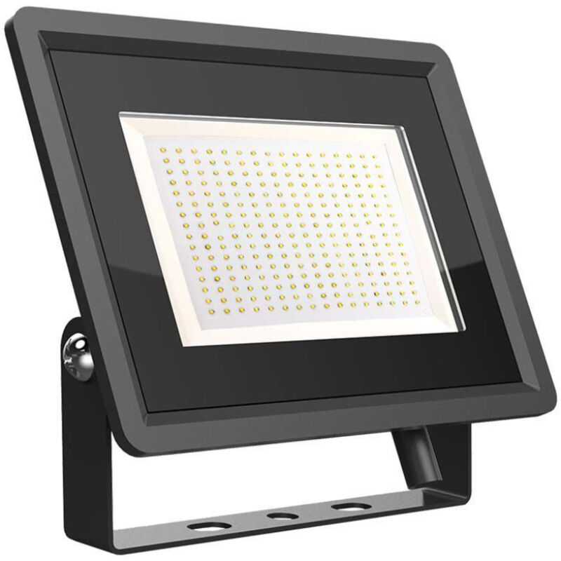 V-tac - Projecteur led Extérieur 200W IP65 Noir VT-49204 - 110 ° - Blanc froid - 6500K