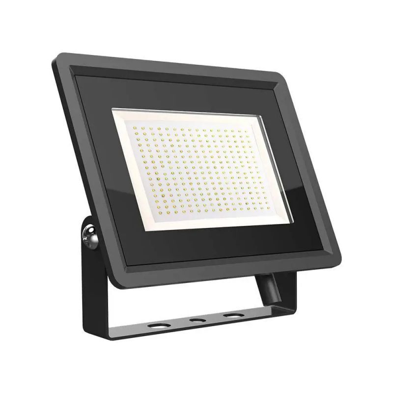 Projecteur led Extérieur 200W IP65 Noir V-tac VT-49204 - 110 ° - Blanc neutre - 4000K