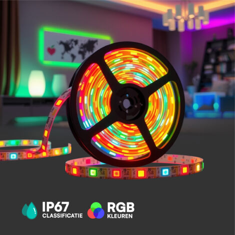 V-TAC VT-50506 0,72W LED Module SMD5050 0,72W 12V Multicolore RGB Étanche IP67 - sku 5134