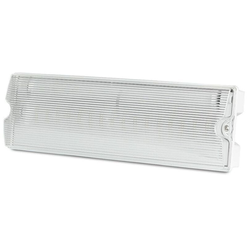 V-tac - Lampes de secours - Bulkheads - 12 heures - IP65 - 3W - 140 Lumens - 6400K