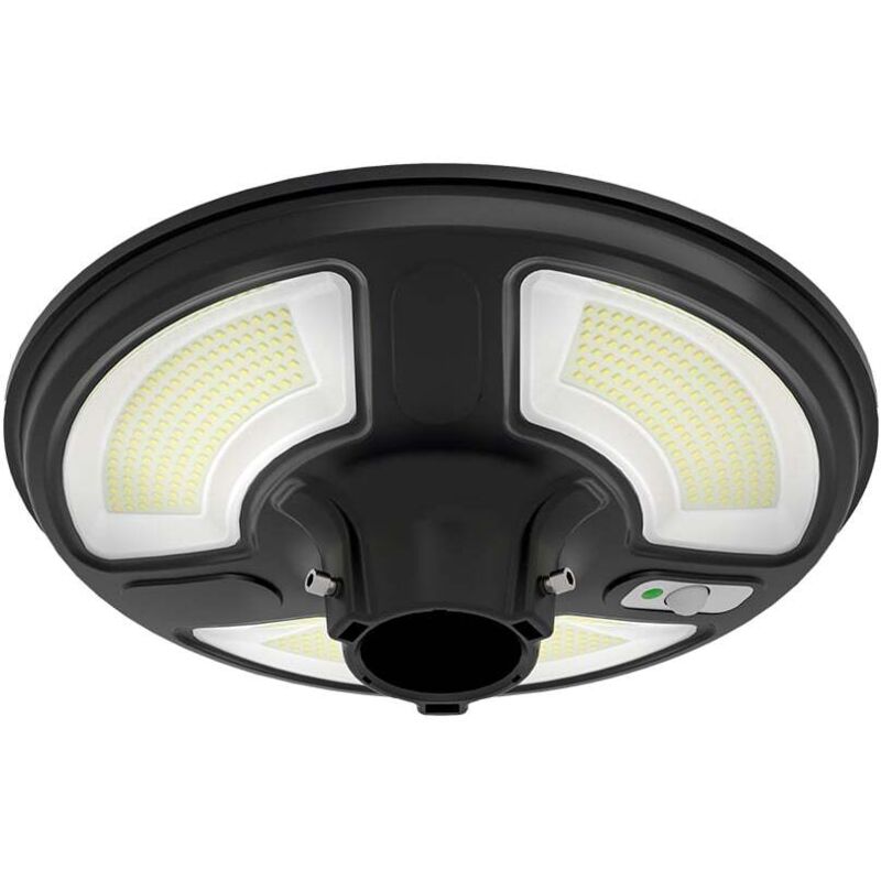 Tête de poteau solaire led v-tac 10w 4000k ip65 avec détecteur de mouvement vt-65w - 5152 Tête de poteau solaire led v-tac 10w 4000k ip65 avec détecteur de mouvement vt-65w - 5152