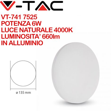 Gasiashop - VT-11117 - V-TAC VT-11117 LAMPADA LED DA MURO 17W WALL LAMP SMD  APPLIQUE CRI≥90 IP65 COLORE NERO - SKU 6830 / 6831