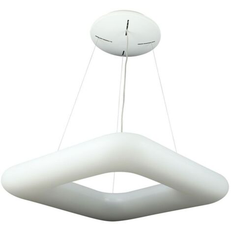 V-TAC VT-7608 42W quadratish LED Designer Anhänger 3in1 Farbwechsel und dimmbar mit Fernbedienung - SKU 3963