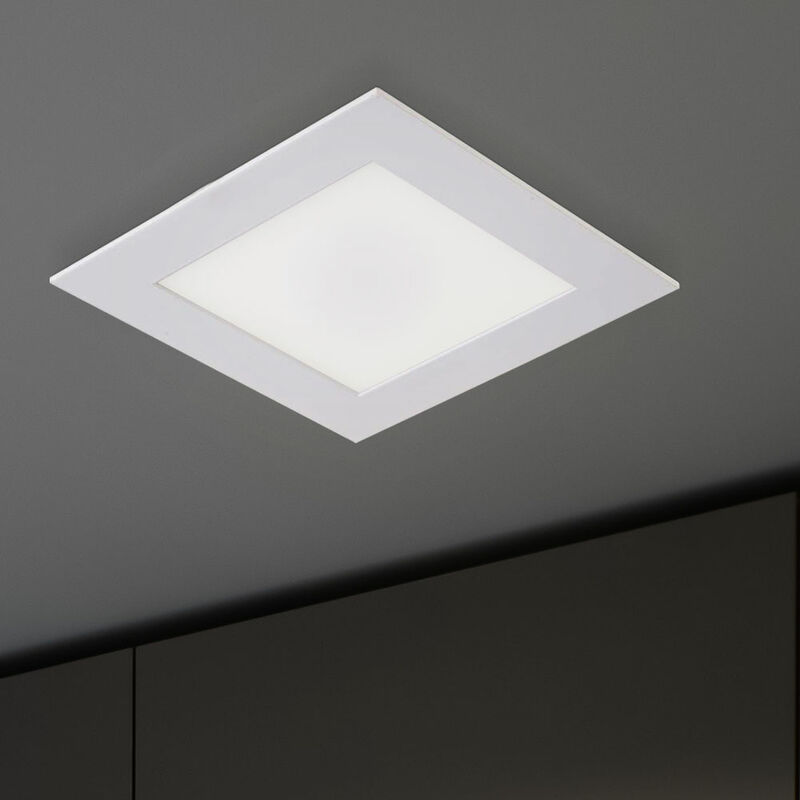Image of Lampada da incasso a soffitto con pannello led di alta qualità, lampada da parete, illuminazione bianco neutro V-tac 4819