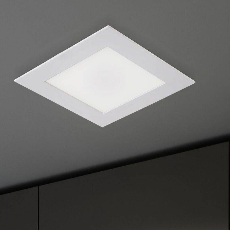 Image of Lampada da incasso a soffitto con pannello LED di alta qualità, lampada da parete, illuminazione bianco neutro V-TAC 4819