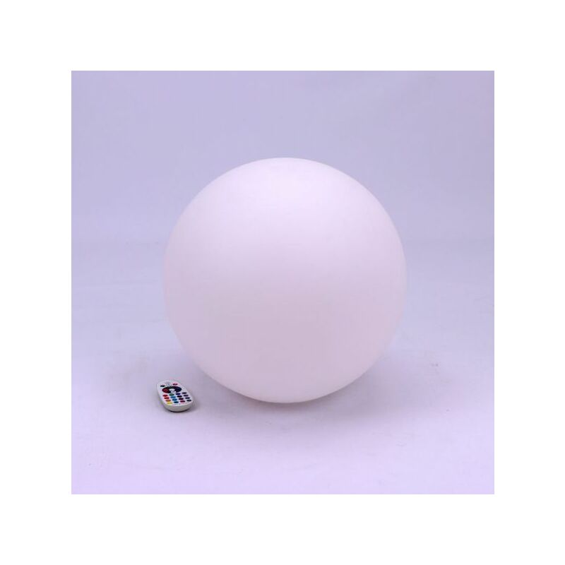 Sfera LED 3W RGB con Telecomando IR 24 Tasti e Alimentatore IP67 Dimmerabile